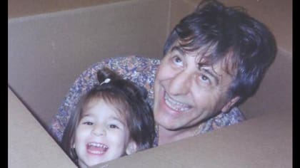 Arianna junto a su papá, Norbert Degoas (Foto: Arianna Degoas)