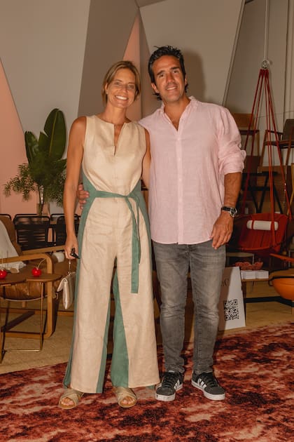 Arianna Neuschul y Federico Terra en el festival de diseño, interiorismo, moda y tendencias.