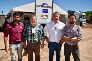 Emprendedores: en Expoagro hay un semillero de talento
