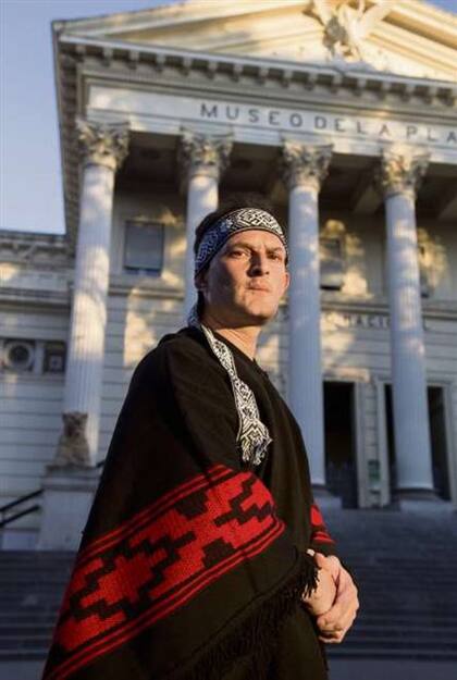 Ariel Calfucurá, uno de los reclamantes