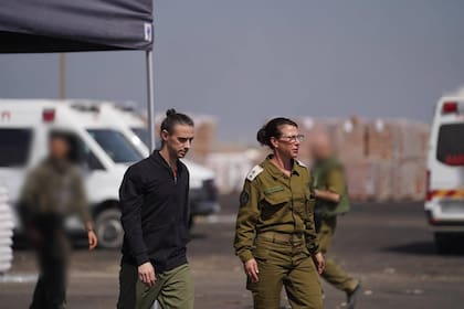 Ariel Cunio tras su liberación