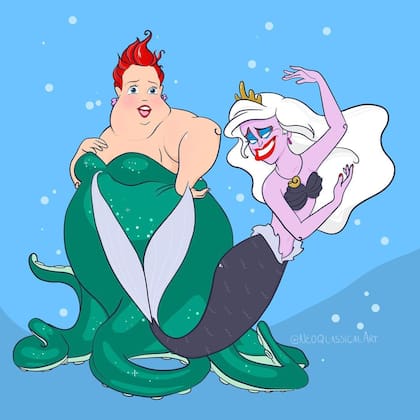 Ariel, de La Sirenita, interpretado por la artista