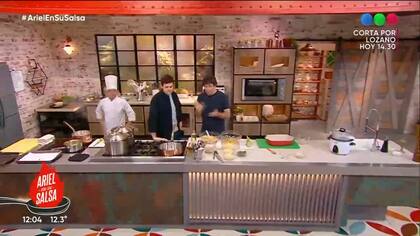 Ariel en su salsa, el magazine de cocina que le permite a Telefe liderar sus mañanas