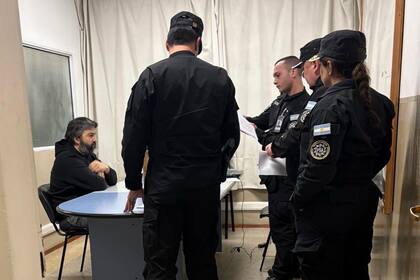 Ariel García Furfaro, tras ser detenido