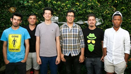 Ariel, Nicolás, Horacio, Daniel, Matías y Sadel son algunos de los integrantes de Rajap