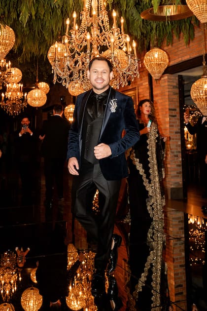 Ariel Rodríguez, responsable de la ambientacion.