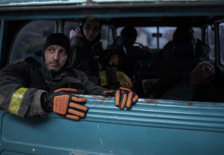 Ariel Staltari, en una escena El Eternauta