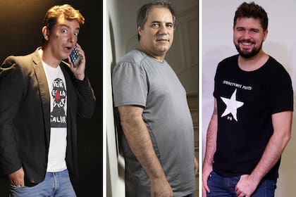 Ariel Tarico, Rolo Villar y Nacho Bulian