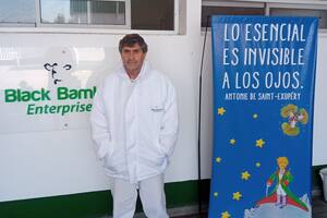 Ariel Toscano, trabajador del frigorífico Black Bamboo