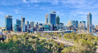 Ariel y Belén viven en Perth, capital de Australia Occidental, que se ubica en la intersección del río Swan con la costa suroeste.