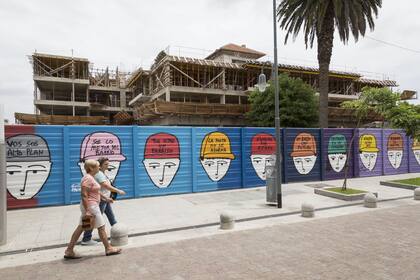Aristóbulo del Valle: Hay obras cerca de la estación de tren