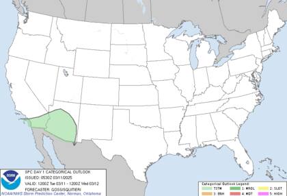 Arkansas, Louisiana y Texas se verán afectados por la formación de un sistema de baja presión; puede caer granizo