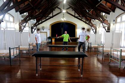 En La Plata, se arma un centro de baja complejidad en la República de los Niños