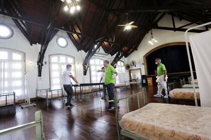 En La Plata, se arma un centro de baja complejidad en la República de los Niños