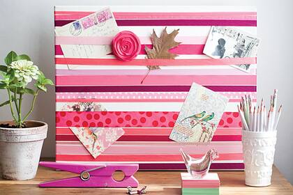 Armalo con cintas de varios colores