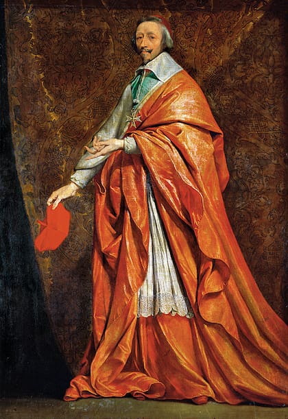 Armand-Jean du Plessis (Paris, 1585-1642), político francés y obispo católico, conocido como cardenal Richelieu (Crédito: Erich Lessing)