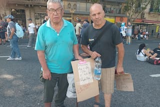 Los ciudadanos “de a pie” que acompañaron el reclamo de los jubilados