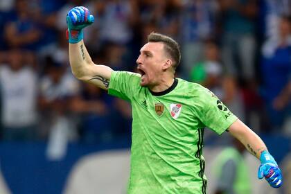 Franco Armani se convirtió en el segundo futbolista con más minutos disputados con Gallardo