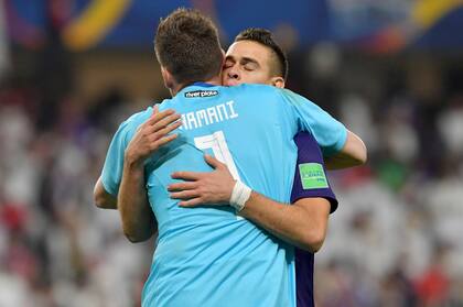 Armani y Borre, en la tanda de penales