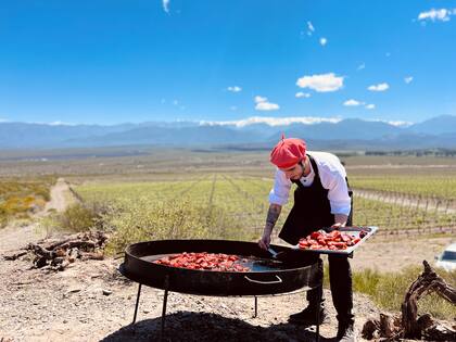 “Armar el menú es parte de la experiencia”, dice el cocinero