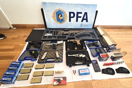 Armas nuevas, secuestradas