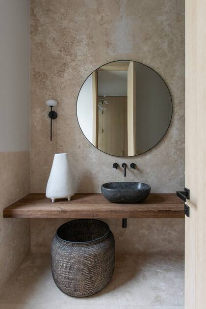 Armonía exquisita de texturas, materiales nobles y colores neutros con la firma de Joanne Cattarossi