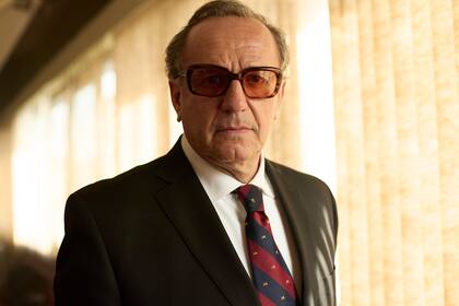 Arnaud Viard como Balestre, el villano de la historia