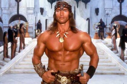 Arnold Schwarzenegger en Conan, el bárbaro