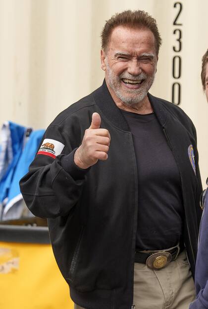 Arnold Schwarzenegger, uno de los íconos de la ciencia ficción (AP Photo/Damian Dovarganes)