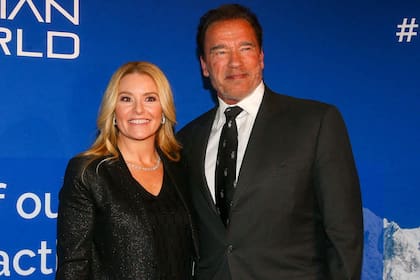 Arnold Schwarzenegger y su pareja, Heather Milligan, en un evento en enero pasado