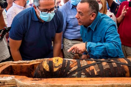 Khaled El-Anany, ministro egipcio de Turismo y Antigüedades, afirmó que Saqqara aún no ha revelado todo lo que tiene