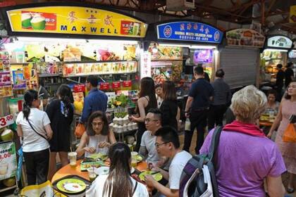 Los puestos callejeros de Singapur son algunos de los mejores del mundo