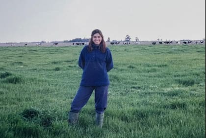 “Arrancamos con 140 vacas y ahora ya tenemos 250 madres”, dice