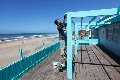 Arreglos antes de la temporada en el parador Cozumel
