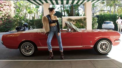 "Arriba de mi Mustang me siento una chica cool", dijo en una entrevista.