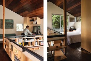 Arriba funciona el estudio de Andrew Simpson, WireDog Architecture.