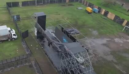 Arrinconado de barro, así está el escenario donde Milei cerrará la campaña de PBA