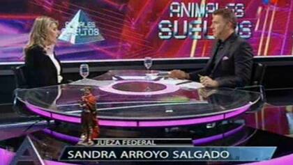 Arroyo Salgado con Fantino