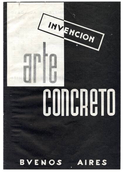 Arte concreto, invención 1946