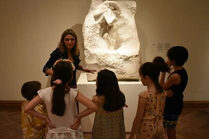 Arte, cuentos e historias para chicos en el Bellas Artes