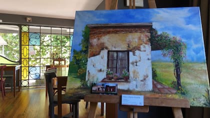 Arte en el Restó, que invita a la cocina de Manuel Grimberg en la Vieja Hostería