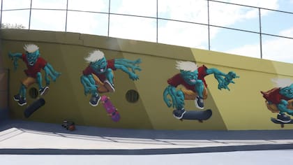 Arte joven en el sector de skate