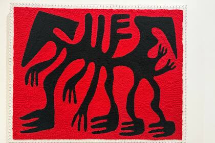 Arte textil de la salteña Victoria Michel en la galería porteña Gascón