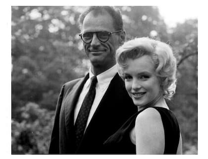 Arthur Miller y Marilyn Monroe