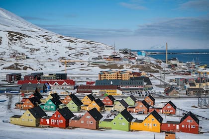 Vista general de Longyearbyen