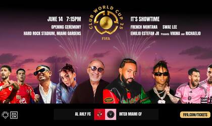 Artistas que participarán en la inauguración del Mundial de Clubes.