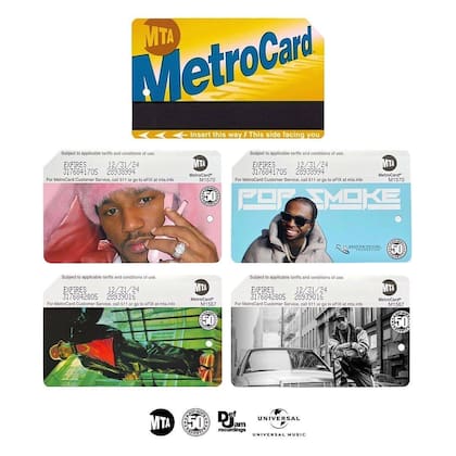 Artistas y personalidades fueron parte del legado de la MetroCard