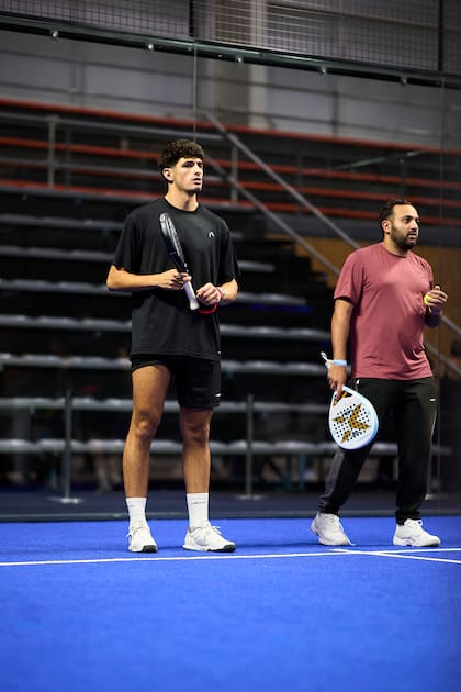 Arturo Coello, quiere la corona en el Premier Padel de Buenos Aires para que Agustín Tapia, su compañero pueda disfrutarlo con su familia (Fotos de Premier Padel)