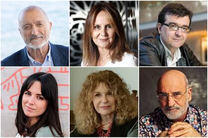Arturo Pérez Reverte, María Dueñas, Javier Cercas, Alice Kellen, Gioconda Belli y Fernando Aramburu