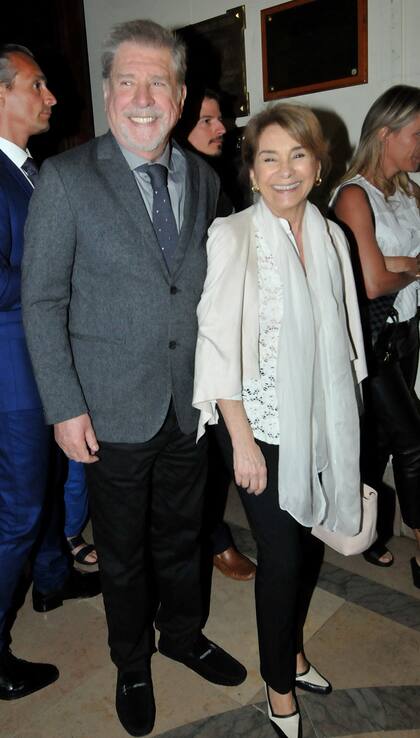 Arturo Puig y Selva Alemán, íntimos amigos de la homenajeada